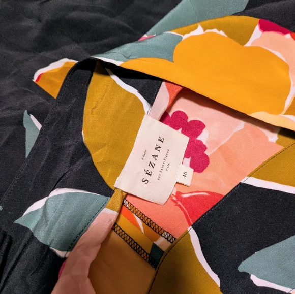 Sézane Silk Baptisto Pants - Picture 6 of 7